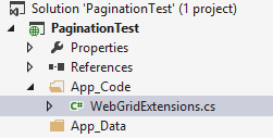 Webgrid Extension
